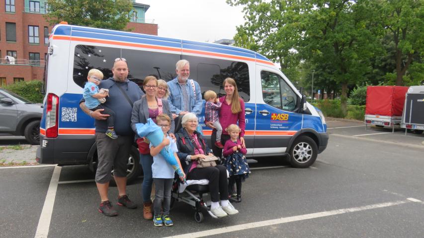 Wunschfahrt zur Einschulung des Urenkels