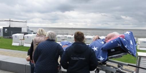 Walter auf der Büsumer Promenade